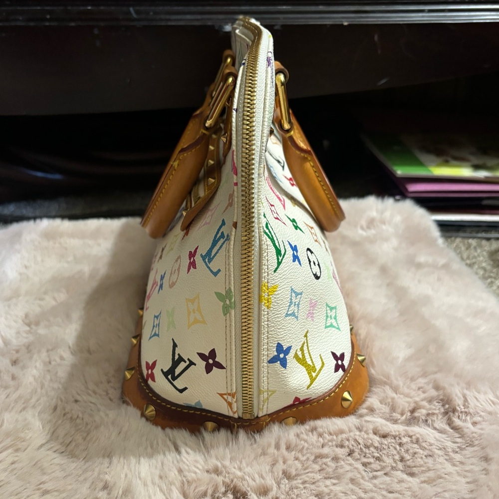 Louis Vuitton Multicolor Monogram Bag with Tan Accents - Picture 8 of 12